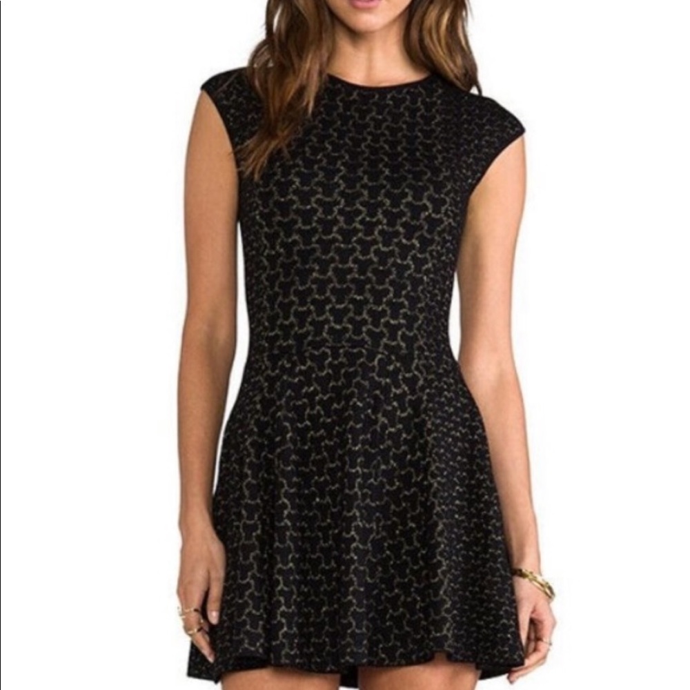 Torn by Ronny Kobo Dress - Black